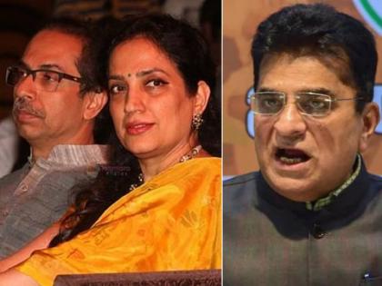 Did the Chief Minister betray Rashmi Thackeray to save the cm chair ask Kirit Somaiya | मुख्यमंत्र्यांनी खुर्ची वाचवण्यासाठी मिसेस रश्मी ठाकरे यांच्याशी गद्दारी केलीय का?, किरीट सोमय्यांचा सवाल 