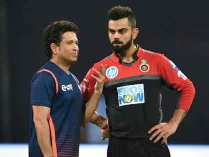 virat kohli priceless gift to sachin tendulkar tears at retierment day sacred thread story of kohli | Virat Kohli Gift to Sachin Tendulkar: 'माझे अश्रू त्यावेळी काही केल्या थांबत नव्हते', सचिनने जगासमोर आणली विराटची हळवी बाजू