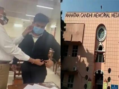 Inspired by Munnabhai MBBS 2 Indore Medical Students Caught Cheating Using Surgical Bluetooth | कॉपी करण्यासाठी काय पण! सर्जरी करून कानात ब्लूटूथ लावलं; पेपर लिहायला बसला अन् मग...