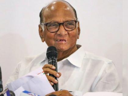 Sharad Pawar says 125 hour recording must have been done using the Central Investigation Agency | १२५ तासांचं रेकॉर्डिंग होतं हे कौतुकास्पद, केंद्रीय पाठबळाशिवाय शक्य नाही; शरद पवारांचा पलटवार