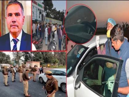 miscreants attempt to murder veterinary doctor rajbeer singh in meerut | अरे गोळ्या कशाला झाडताय? डॉक्टर गयावया करत होते; हल्लेखोरांनी ८ गोळ्या झाडल्या