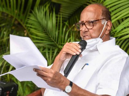 ncp chief sharad pawar clears stand about home ministries so called soft stand against bjp leaders | ...म्हणून भाजप नेत्यांच्या घरांवर पोलीस धाडी टाकत नाहीत; शरद पवारांनी कारण सांगितलं