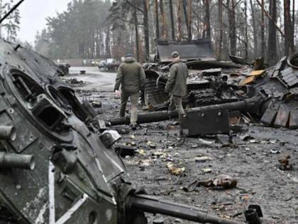 Russia vs Ukraine War Ukraine says Russia troops retreating from Kyiv leave many landmines behind | Russia vs Ukraine War: 'ती' भुतं युक्रेनी सैनिकांच्या मानगुटीवर बसली! शत्रूचे मृतदेहदेखील जीवावर उठलेत