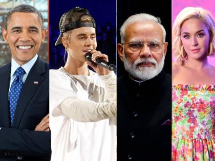 Whos Most Popular on Twitter Obama Number One Justin Bieber second What is Modi number | ट्विटरवर सर्वाधिक लोकप्रिय कोण?, ओबामा नंबर वन, जस्टीन बिबर दुसरा; मोदींचा नंबर कितवा?