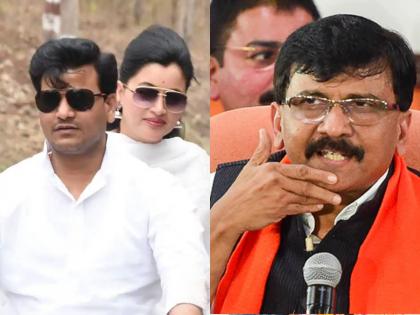 If Bunty Babli has come to Mumbai let it come this is filmy stunt Sanjay Raut criticizes navneet and ravi rana | Sanjay Raut : 'बंटी-बबली' मुंबईत आले असतील तर येऊ देत, हा फिल्मवाल्यांचा स्टंट; संजय राऊतांची राणा दाम्पत्यावर टीका