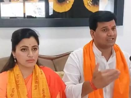 mp navneet rana and mla ravi rana arrested by mumbai police bjp leader kirit somaiya to reach police station | राणा दाम्पत्यासाठी भाजप ताकद लावणार; थोड्याच वेळात बडा नेता पोलीस स्टेशन गाठणार