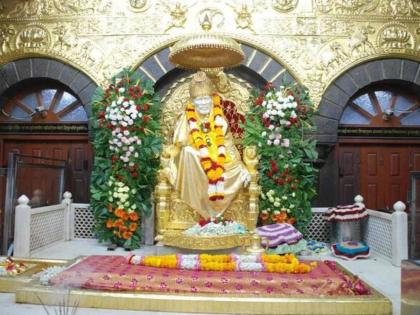 Donation of Rs 188 crore at Sai baba temple shirdi 64 lakh devotees visit | जय साई राम! साईंच्या चरणी १८८ कोटींचे दान; ६४ लाख भाविकांनी घेतले दर्शन