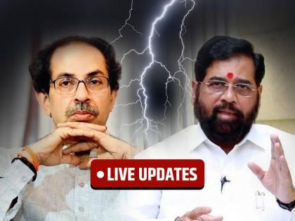 shive vs Eknath Shinde Live updates in marathi maharashtra government mva political crisis | Shiv Sena vs. Eknath Shinde Live: मी कुणालाही मारहाण केलेली नाही, सर्व आमदार स्वखुशीनं आलेत- एकनाथ शिंदे