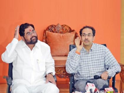 shiv sena mp want uddhav thackeray to patch up with eknath shinde | एकनाथ शिंदेंशी जुळवून घेण्याची शिवसेना खासदारांची मागणी, पण ठाकरेंकडून केराची टोपली; १२ खासदार वेगळी भूमिका घेण्याच्या तयारीत?