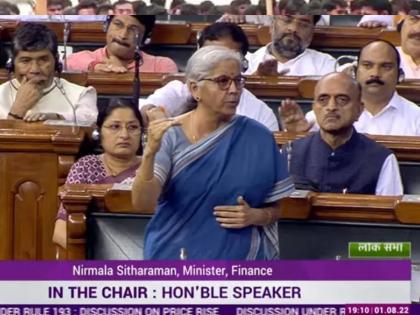 finance minister nirmala sitharaman speech in parliament over inflation | बांगलादेश, श्रीलंकेशी कशाला? अमेरिकेशी तुलना करा ना!; सीतारामन यांचं संसदेत विरोधकांना प्रत्युत्तर