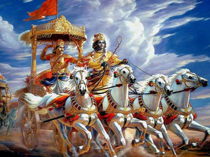 Janmashtami 2022: Arjuna's death would have been certain if Krishna had got off the chariot before the war ended! | Janmashtami 2022: युद्ध संपल्यावर श्रीकृष्ण रथातून आधी उतरले असते, तर अर्जुनाचा मृत्यू निश्चित होता!