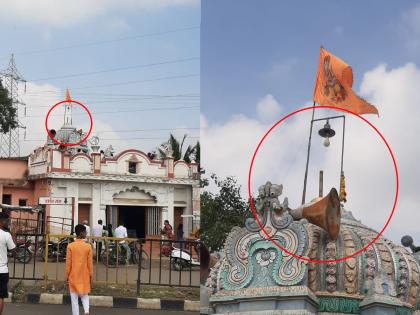 mushroom Ganpati temple kalash robbery in solapur incident happened second time in last six years | मोठी बातमी! सोलापुरातील मशरूम गणपतीचा २८ तोळ्याचा कळस चोरीला, दुसऱ्यांदा घडली घटना