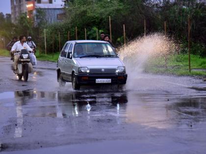 Midnight heavy rain in Nashik 55 6 mm recorded in just three hours | नाशकात मध्यरात्री तुफान पाऊस, अवघ्या तीन तासातच 55.6 मिमीची नोंद