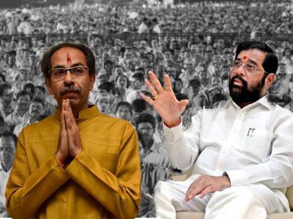 In the new Hindu state flowers are only for ministers not for God Shiv Sena slams eknath shinde government | 'नव हिंदुत्ववाद्यांच्या राज्यात फुलं फक्त मंत्र्यांसाठी, देव मात्र कोरडेच', शिंदे सरकारवर शिवसेनेचं टीकास्त्र!