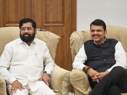 Chief Minister eknath shinde and Deputy Chief Minister devendra fhadnavis meeting at varsha almost two hours late at night | मुख्यमंत्री शिंदे आणि उपमुख्यमंत्र्यांमध्ये 'वर्षा'वर रात्री उशिरा तब्बल दोन तास खलबतं, नेमकी कोणत्या विषयांवर चर्चा? 