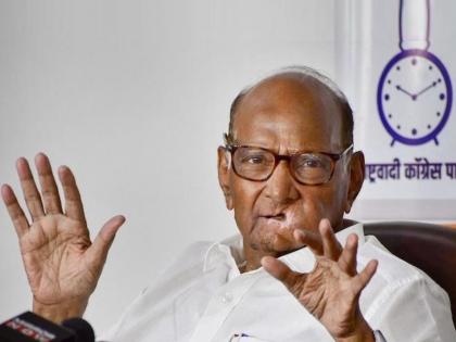 Sharad Pawar attacks cm eknath shinde and devendra fadnavis over vedanta foxconn project went to gujrat | "...हे तर रडणाऱ्या मुलाला मोठा फुगा दाखवण्यासारखं", शरद पवारांचा शिंदे-मोदींना सणसणीत टोला 