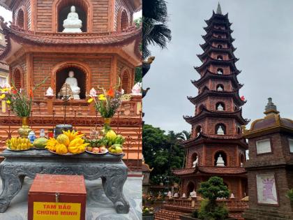 'Short clothes not allowed' sign outside Vietnam pagoda; Learn about its spirituality and culture! | 'तोकडे कपडे घालून प्रवेश नाही' व्हिएतनामच्या पॅगोडाबाहेरची पाटी; जाणून घ्या तिथले अध्यात्म आणि संस्कृती! 