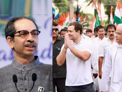 Congress leaders reached Matoshri to invite uddhav thackeray to participate in Rahul Gandhi Bharat Jodo Yatra | उद्धव ठाकरे राहुल गांधींच्या 'भारत जोडो' यात्रेत सहभागी होणार? काँग्रेस नेते पोहोचले 'मातोश्री'वर!