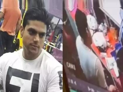 On Camera Ghaziabad Gym Trainer Dies Of Heart Attack While Sitting On Chair | जिम ट्रेनर खुर्चीवर बसून आराम करत होता अन् एका हार्ट अटॅकनं क्षणार्धात सारं संपवलं!