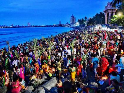 Balasaheb Shiv Sena demand to create an artificial lake in Mumbai for Chhath Puja | छठ पूजेसाठी मुंबईत कृत्रिम तलाव तयार करण्याची बाळासाहेबांच्या शिवसेनेची मागाणी