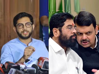 Chief Minister should speak one on one and Fadvanis should announce the name Aditya Thackeray open challenge | मुख्यमंत्र्यांनी 'वन ऑन वन' बोलावं अन् फडणवीसांनी नाव जाहीर करावं; आदित्य ठाकरेंचं ओपन चॅलेंज!