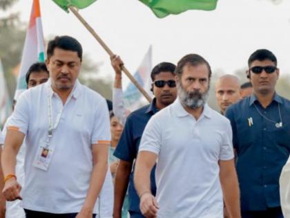 Peoples sufferings will not be understood by traveling in airplanes helicopters Rahul Gandhi attack strongly in Nanded rally | विमान, हेलिकॉप्टरमध्ये फिरून लोकांचे दुःख समजणार नाही, राहुल गांधी यांचा नांदेडच्या सभेत कडाडून हल्लाबाेल