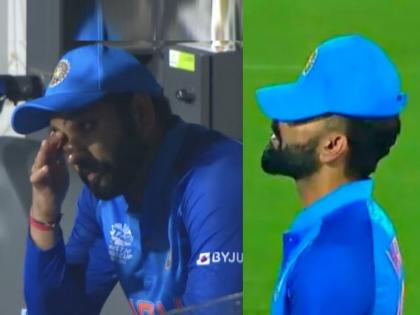 After the defeat Rohit Kohli was left in tears England batsmen washed india in semi final | पराभवानंतर रोहित-कोहलीला अश्रू अनावर, इंग्लंडच्या फलंदाजांनी केली धुलाई