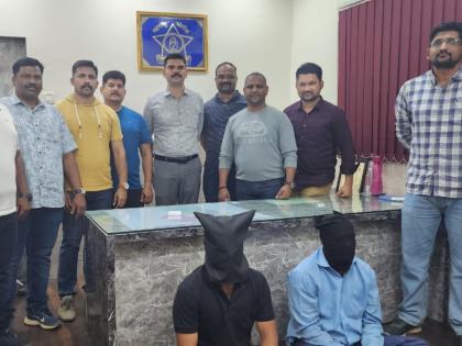 Crime branch police arrested the accused and his accomplice who ran away from the Vasai court | वसई न्यायालयातून पोलिसांना झटका मारून पळालेल्या आरोपीला साथीदारासह गुन्हे शाखेच्या पोलिसांनी केली अटक