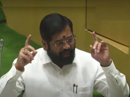 We know who made the fake tweet in the name of Bommai we also know which party is behind it says CM eknath shinde | "बोम्मईंच्या नावानं खोटं ट्विट कुणी केलं हे कळलंय, त्यामागे कोणता पक्ष हेही कळलंय", CM शिंदेंची सभागृहात माहिती