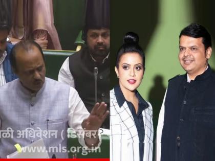 Ajit Pawar slams devendra and shinde government over no one women minister in state | Ajit Pawar: "आता मी अमृता वहिनींनाच सांगणार आहे बघा जरा...", अजित पवार यांचा फडणवीसांना चिमटा