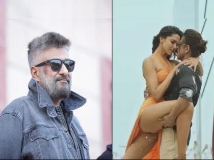 vivek agnihotri daughter mallika agnihotri bhgwa bikini viral shahrukh fans trolled him for comments on besharam rang | विवेक अग्निहोत्रीच्या मुलीचेच 'भगव्या' बिकिनीतील फोटो व्हायरल, 'पठाण'वरील कमेंट स्वत:वरच उलटली!