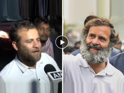 rahul gandhi look alike faisal chaudhary bharat jodo yatra baghpat up | सेम टू सेम...! 'भारत जोडो' यात्रेत राहुल गांधींच्या ड्युप्लिकेटची हवा, व्हायरल Video; पाहा... 