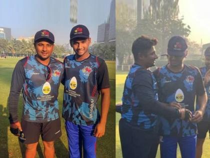 ck nayudu trophy sarfaraz khan brother musheer khan scored triple century video | Video: "छोटे मियाँ सुभान अल्लाह...", सरफराजच्या धाकट्या भावाला संघातून काढलं, पठ्ठ्यानं थेट त्रिशतक ठोकलं!