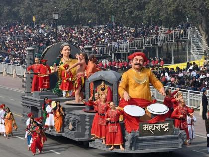 republic day parade kartavya path maharashtra tableau 2023 won second prize | उदे गं अंबे! महाराष्ट्राच्या चित्ररथाला मिळाला दुसरा क्रमांक; तर 'या' राज्यानं मारली बाजी