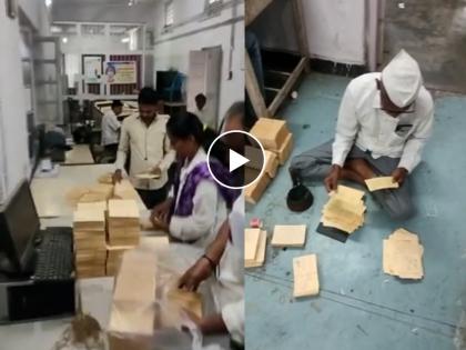 52 thousand postcards weighing 150 kg will go to the Chief Minister | दीडशे किलो वजनाचे ५२हजार पोस्टकार्ड मुख्यमंत्र्यांकडे जाणार