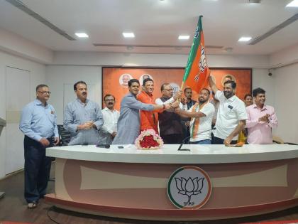 Former MNS division president Mahesh Kadam joins BJP | मनसेचे माजी विभाग अध्यक्ष महेश कदम यांचा भाजपामध्ये प्रवेश 