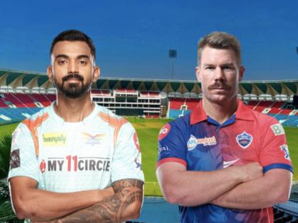 Delhi Capitals captain David Warner wins toss opts to bowl against Lucknow Super Giants | IPL 2023, LSG vs DC, Toss Update: वॉर्नर-राहुल भीडणार; दिल्लीनं नाणेफेक जिंकली, गोलंदाजीचा निर्णय, जाणून घ्या Playing XI