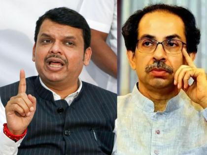 devendra fadnavis reply to Uddhav Thackeray says dont teach me politics who seat at home | "घरी बसून राजकारण करणाऱ्या व्यक्तीनं मला शिकवू नये, नाहीतर..."; फडणवीसांचं उद्धव ठाकरेंना प्रत्युत्तर