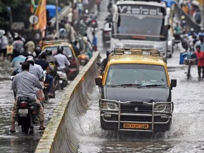 mumbai rain live updates news in marathi | Mumbai Rains Live Updates: मुंबई पूर्व आणि पश्चिम उपनगरांत मुसळधार, रेल्वे सेवेवर परिणाम