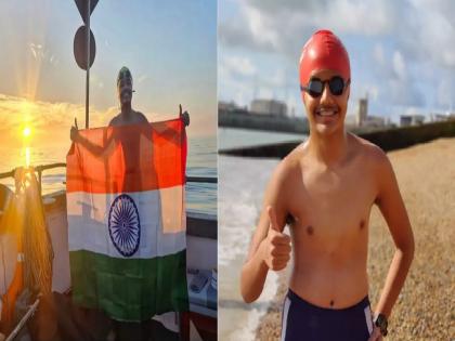 15 year old brave Saishnu Jadhav crossed the English Gulf in 16 hours | १५ वर्षांच्या बहाद्दर सहिष्णू जाधवने १६ तासात इंग्लिश खाडी केली पार 