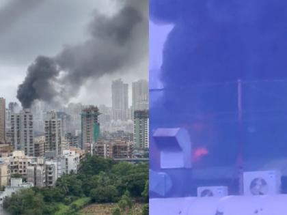 fire breaks out at Hirapanna Mall in Mumbai fire brigade reaches | BREAKING: मुंबईत हिरापन्ना मॉलमध्ये भीषण आग, अग्निशमन दल पोहोचले