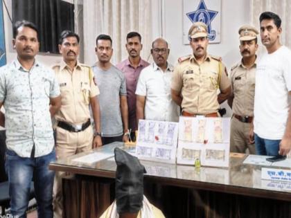 one arrested with fake note of 6 thousand mukutban police action in yavatmal | सहा हजारांच्या बनावट नाेटासह एकाला अटक; मुकूटबन पाेलिसांची कारवाई 