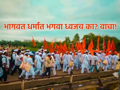 Ashadhi Ekadashi 2024: Why Varkari devotees chose saffron flag as flag of Bhagwat religion? Find out! | Ashadhi Ekadashi 2024: वारकरी बांधवांनी भागवत धर्माची पताका म्हणून भगवा ध्वज का निवडला? जाणून घ्या!