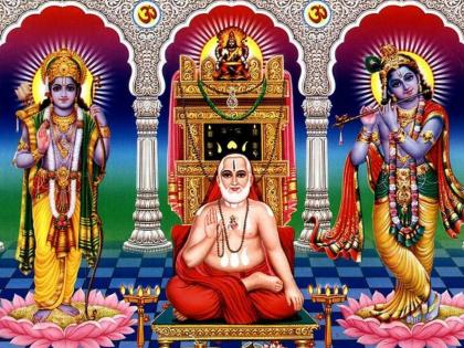 Raghavendra Swami took Sanjivan Samadhi in body but life span of thoughts is 700 years; The prediction came true! | राघवेंद्र स्वामींनी देहाने घेतली संजीवन समाधी पण विचारांचे आयुर्मान ७०० वर्षांचे; खरी ठरली भविष्यवाणी!