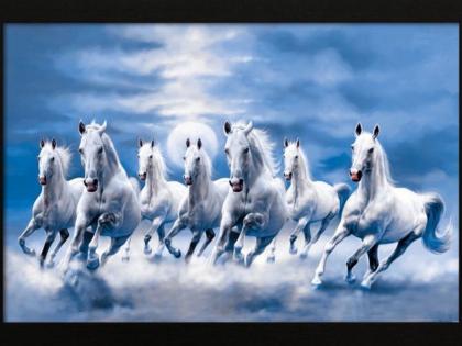 Vastu Shastra: Place a picture of horses running at full speed in your house; luck will also accelerate! | Vastu Shastra: घरात भरधाव वेगाने धावणार्या घोड्यांचे चित्र लावा; नशीबही भरधाव वेग घेईल! Vastu Shastra: Place a picture of horses running at full speed in your house; luck will also accelerate! | Vastu Shastra: घरात भरधाव वेगाने धावणार्या घोड्यांचे चित्र लावा; नशीबही भरधाव वेग घेईल!