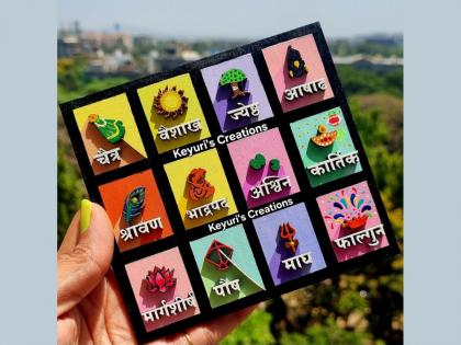 अशा प्रकारचे फ्रीज मॅग्नेट किंवा फ्रेम घरात लावूनही मुलांना संस्कृतीशी जोडता येईल 