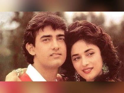 aamir khan madhuri dixit when aamir khan spit on madhuri dixit hand | हॉकी स्टिकने माधुरीने केली होती आमिरला मारहाण; कारण ऐकून व्हाल दंग