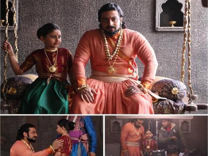 new serial marathi swaraj saudamini tararani actor dr amol- kolhes daughter aadya play role young tararani | वडिलांच्या पावलावर पाऊल! डॉ. अमोल कोल्हेंची लेक ऐतिहासिक मालिकेत साकारतीये महत्त्वपूर्ण भूमिका