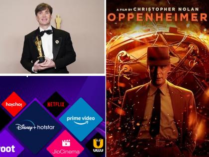 'Oppenheimer' sweeps 7 Oscars. When and where to watch on OTT | Oscars २०२४ : ऑस्करमध्ये सर्वात जास्त पुरस्कार मिळालेला चित्रपट 'Oppenheimer' कुठे पाहता येईल? जाणून घ्या