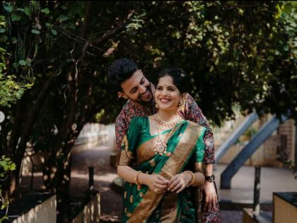 Amruta Deshmukh And Prasad Jawade Wedding Ukhana For Each Other | 'लग्न आहे आमचं छान झालयं डेकोरेशन...'; प्रसादने अमृतासाठी घेतला खास उखाणा